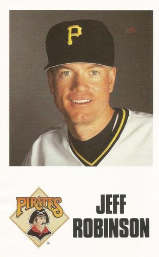 1988 Pittsburgh Pirates Schedule Postcards #NNO Jeff Robinson Front