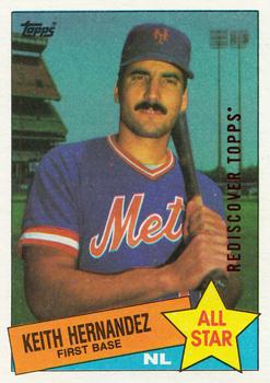 2017 Topps - Rediscover Topps 1985 Topps Stamped Buybacks Bronze #712 Keith Hernandez Front