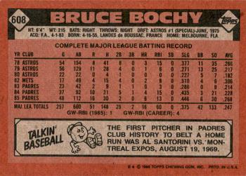 2017 Topps - Rediscover Topps 1986 Topps Stamped Buybacks Bronze #608 Bruce Bochy Back