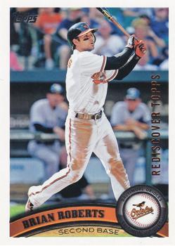 2017 Topps - Rediscover Topps 2011 Topps Stamped Buybacks Bronze #443 Brian Roberts Front