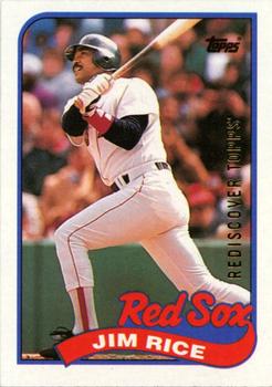 2017 Topps - Rediscover Topps 1989 Topps Stamped Buybacks Gold #245 Jim Rice Front