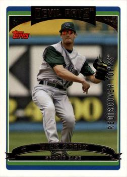 2017 Topps - Rediscover Topps 2006 Topps Stamped Buybacks Silver #428 Nick Green Front
