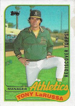 2017 Topps - Rediscover Topps 1989 Topps Stamped Buybacks Silver #224 Tony LaRussa Front