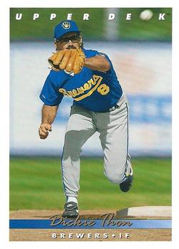 1993 Upper Deck #769 Dickie Thon Front