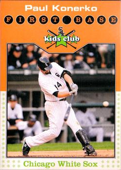 2009 Chicago White Sox Kids Club #NNO Paul Konerko Front
