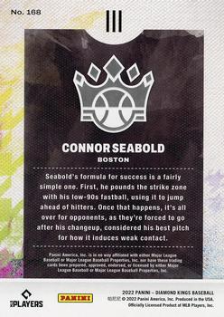 2022 Panini Diamond Kings #168 Connor Seabold Back