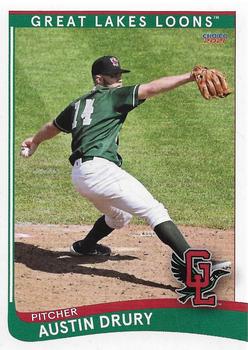 2021 Choice Great Lakes Loons #06 Austin Drury Front