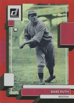 2022 Donruss - Holo Red #229 Babe Ruth Front