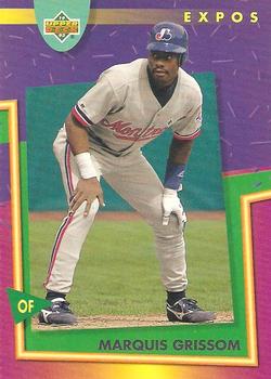 1993 Upper Deck Fun Pack #95 Marquis Grissom Front