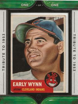 2022 Topps Tribute - Framed 1953 Topps Buybacks #61 Early Wynn Front