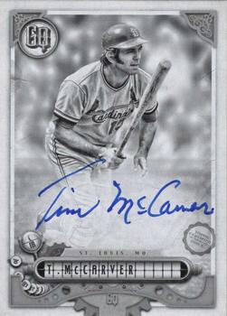 2022 Topps Gypsy Queen - GQ Autographs Black & White #GQA-TM Tim McCarver Front