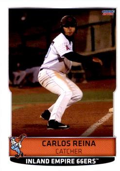 2021 Choice Inland Empire 66ers #22 Carlos Reina Front