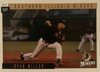 2021 Grandstand Southern Illinois Miners #NNO Ryan Miller Front