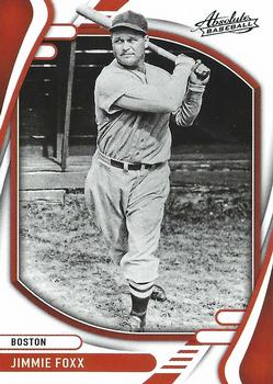 2022 Panini Absolute - Green #4 Jimmie Foxx Front