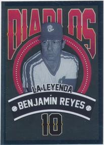 2020 Panini Diablos Rojos Stickers #62 Benjamin Reyes Front