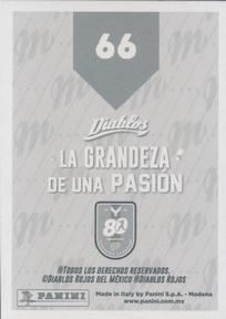 2020 Panini Diablos Rojos Stickers #66 Daniel Fernandez Back