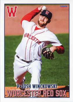 2022 Choice Worcester Red Sox #37 Josh Winckowski Front