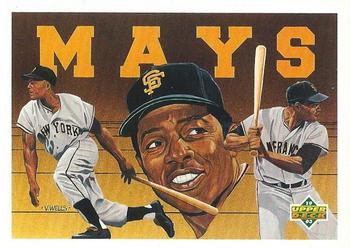 1993 Upper Deck - Baseball Heroes: Willie Mays #54 Willie Mays Front