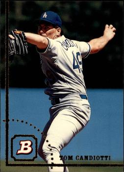 1994 Bowman #126 Tom Candiotti Front