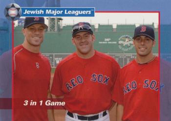2010 Jewish Major Leaguers #42 Gabe Kapler / Adam Stern / Kevin Youkilis Front