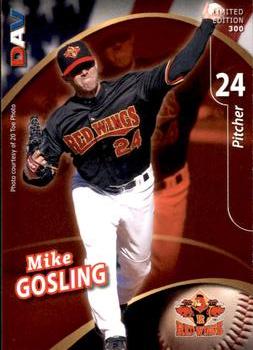 2009 DAV Minor League #300 Mike Gosling Front