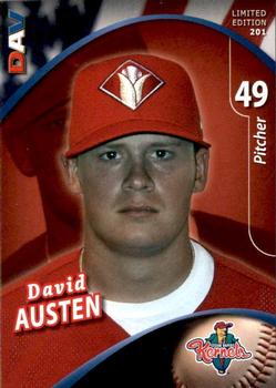 2009 DAV Minor League #201 David Austen Front