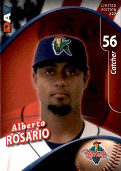 2009 DAV Minor League #227 Alberto Rosario Front