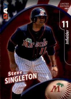 2009 DAV Minor League #482 Steve Singleton Front