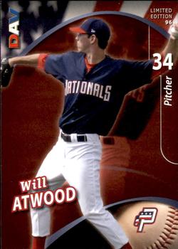 2009 DAV Minor League #96 Will Atwood Front