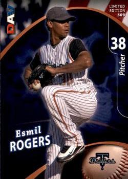 2009 DAV Minor League #509 Esmil Rogers Front