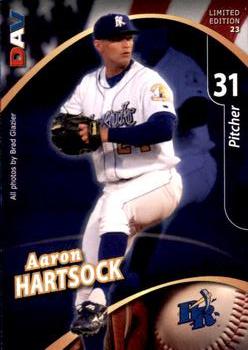 2009 DAV Minor League #23 Aaron Hartsock Front