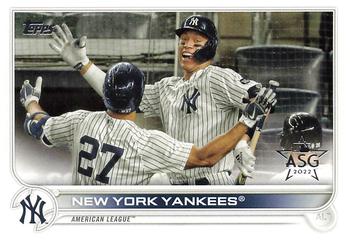2022 Topps - All-Star Game Stamped #121 New York Yankees Front