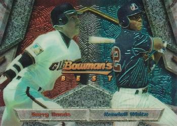 1994 Bowman's Best #97 Barry Bonds / Rondell White Front