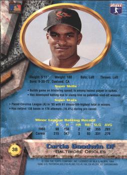 1994 Bowman's Best - Refractors #38 Curtis Goodwin Back