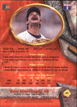 1994 Bowman's Best - Refractors #45 Don Mattingly Back