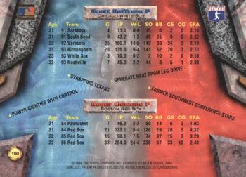 1994 Bowman's Best - Refractors #100 Roger Clemens / Scott Ruffcorn  Back