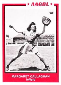 1984 AAGBL All-American Girls Professional Baseball League 1943-1954 #4 Margaret Callaghan Front