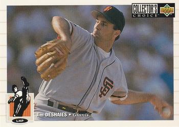 1994 Collector's Choice #91 Jim Deshaies Front