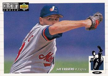 1994 Collector's Choice #98 Jeff Fassero Front