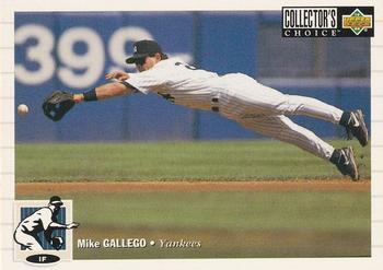 1994 Collector's Choice #104 Mike Gallego Front