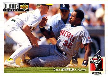 1994 Collector's Choice #302 Dave Winfield Front