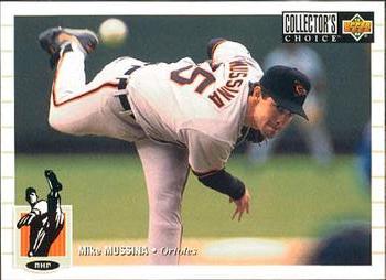 1994 Collector's Choice #475 Mike Mussina Front