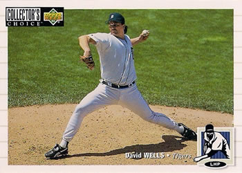1994 Collector's Choice #499 David Wells Front