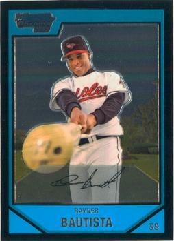 2007 Bowman - Chrome Prospects #BC90 Rayner Bautista Front