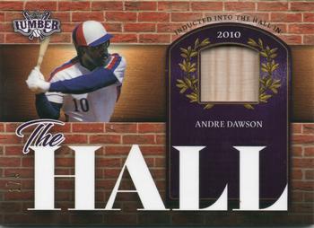 2022 Leaf Lumber - The Hall Relics Purple #TH-01 Andre Dawson Front
