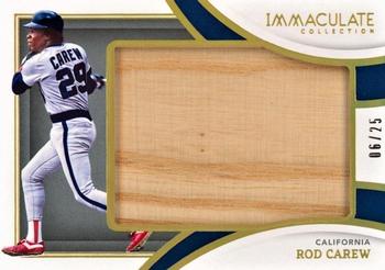 2022 Panini Immaculate - Hall of Fame Jumbo Materials #HOF-RC Rod Carew Front