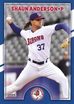 2022 Choice Buffalo Bisons #17 Shaun Anderson Front
