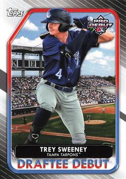 2022 Topps Pro Debut - Draftee Debuts #DB-9 Trey Sweeney Front