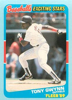 1989 Fleer Baseball's Exciting Stars #20 Tony Gwynn Front