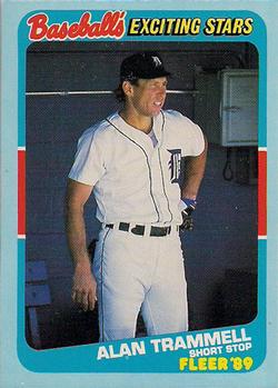 1989 Fleer Baseball's Exciting Stars #41 Alan Trammell Front